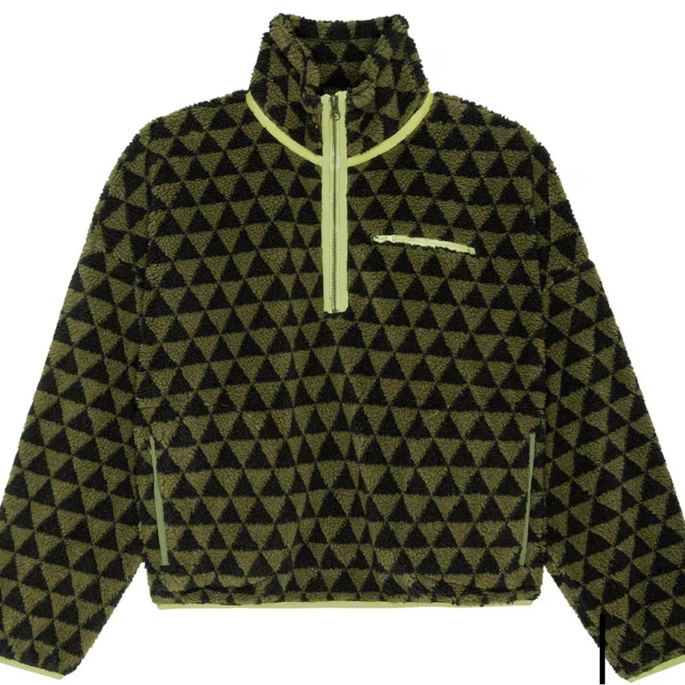 The Great Outdoors plush terrain 1/2 zip jacket fleece